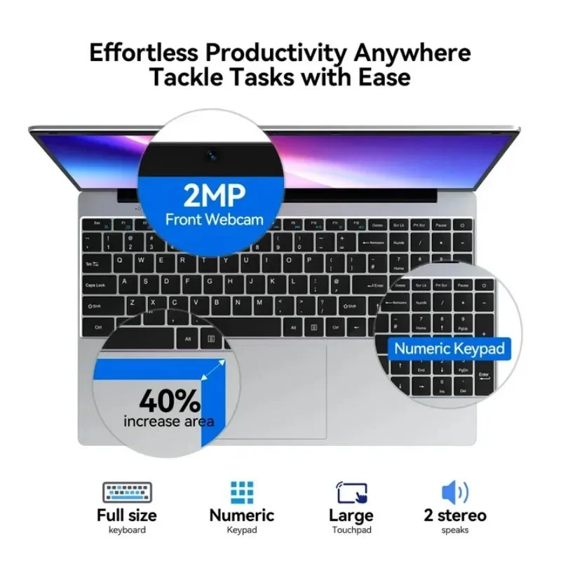 2026 New 15.6' Intel N150 Wind - Ssd 2Tb review and price