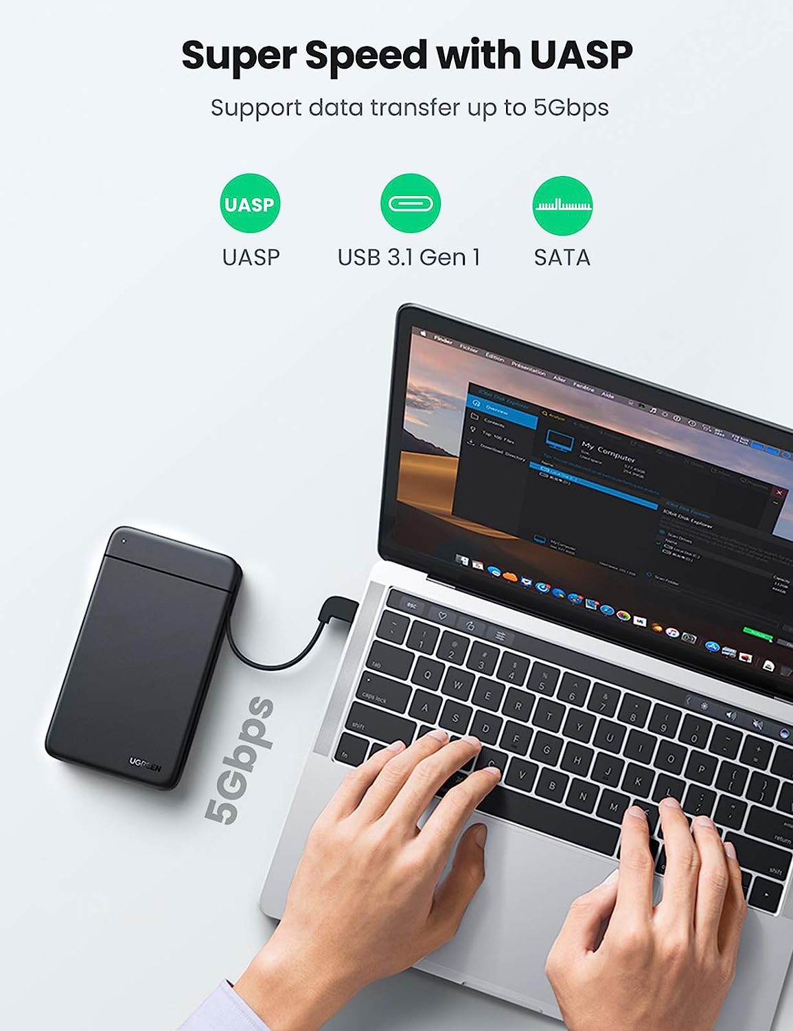 UGREEN USB C Hard Drive Enclos - Ssd Hard Drive review and price