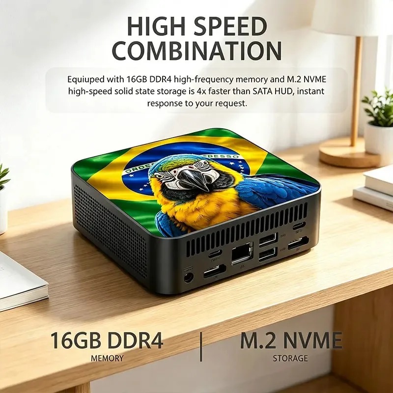 New Powerful Mini PC Computer  - M.2 Ssd review and price