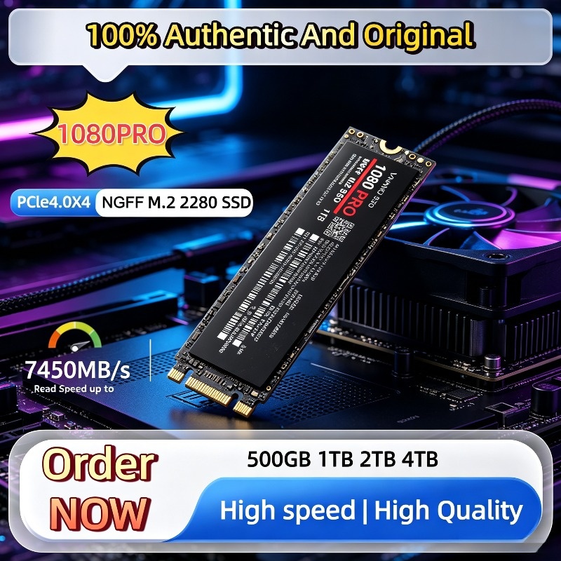 100% original 1080PRO PCIe 4.0 - Ssd 500Gb review and price