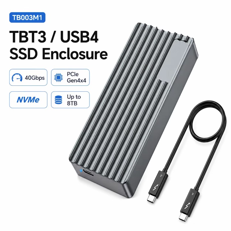 TBT3/USB4 M.2 NVMe SSD Enclosu - Nvme Ssd review and price