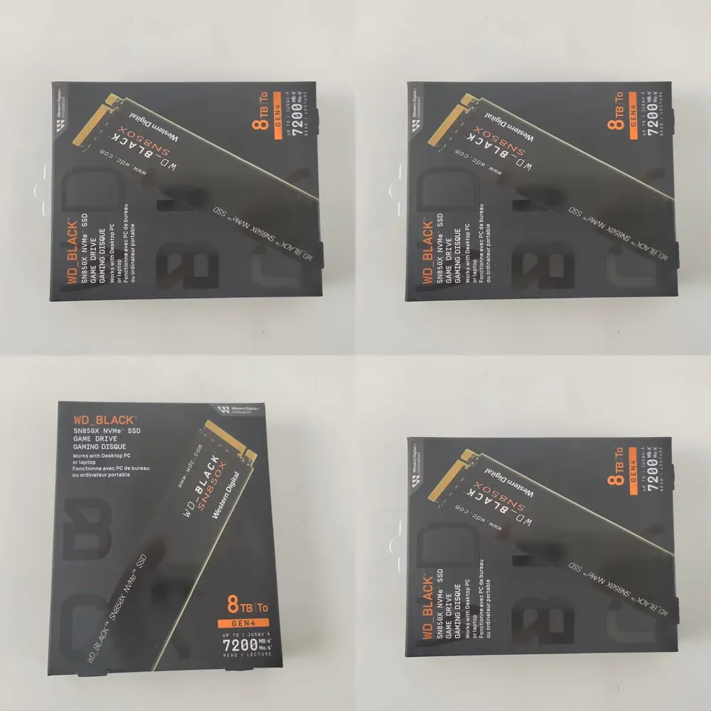 New WD_BLACK SN850X 8TB NVMe S - Nvme Ssd review and price